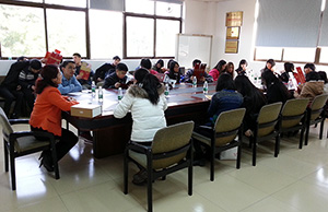 學(xué)校到金田集團參觀學(xué)習(xí)